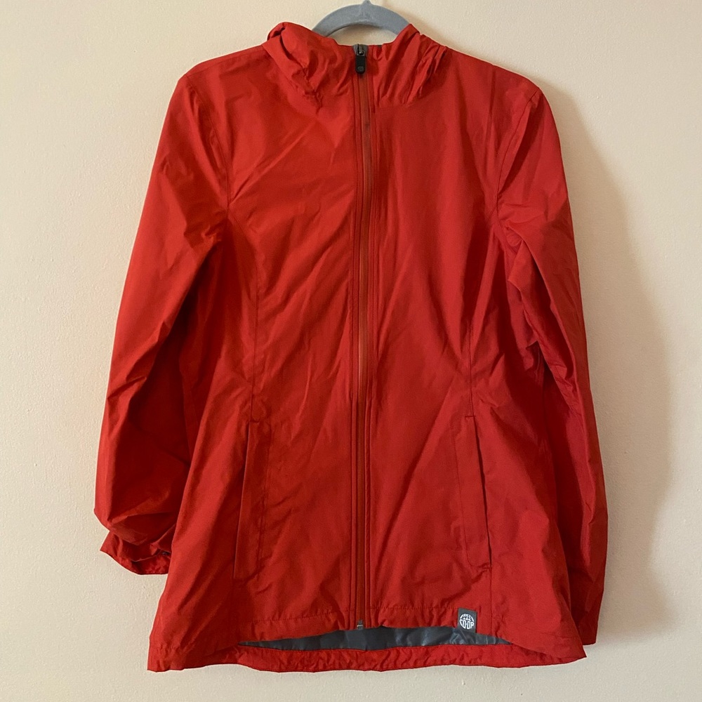REI Coop Red Wind breaker / Rain Jacket